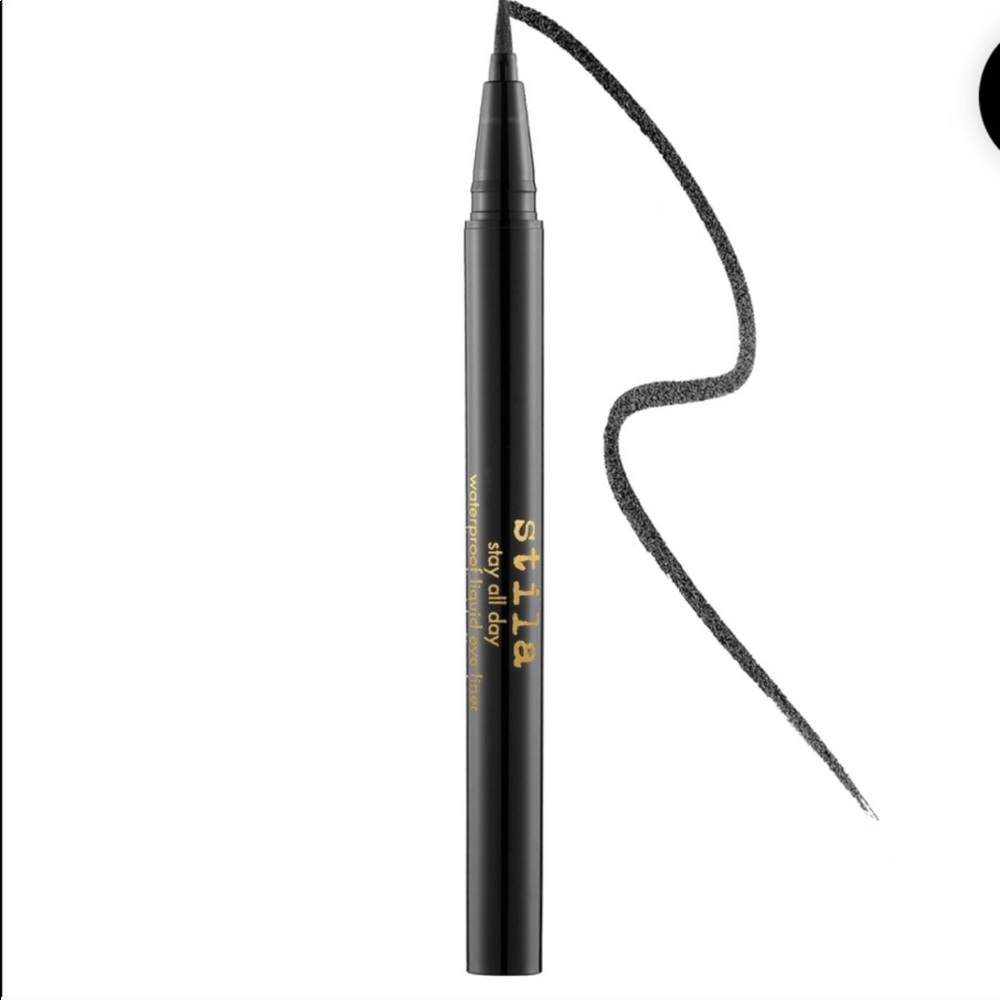 3 STILA INTENSE BLACK STAY ALL DAY EYELINERS - Picture 2 of 3